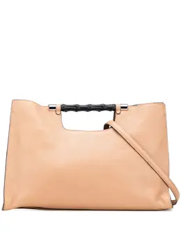 Gucci Pre-Owned: Коричневая сумка-шоппер 