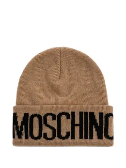 Moschino: Светлая шапка 