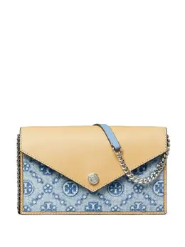 Tory Burch: Светлая сумка через плечо 