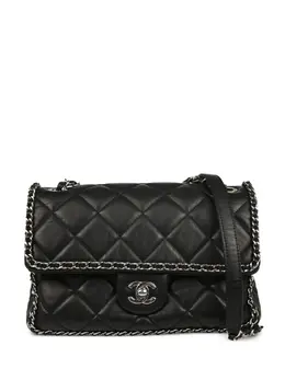 CHANEL Pre-Owned: Чёрная сумка 