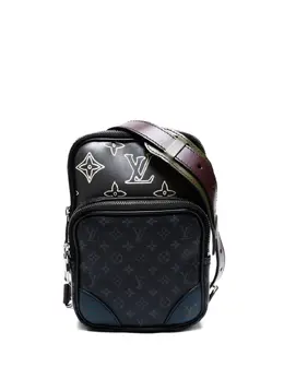 Louis Vuitton Pre-Owned: Чёрная сумка на руку 