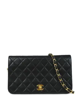 CHANEL Pre-Owned: Чёрная сумка 