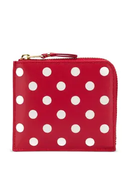 Comme Des Garçons Wallet: Кошелёк в горошек 