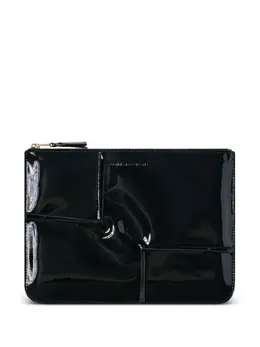 Comme Des Garçons Wallet: Чёрный кошелёк 