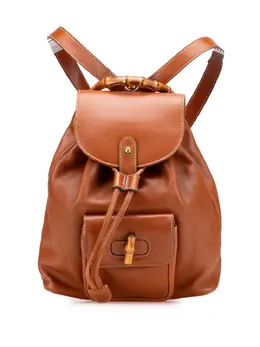 Gucci Pre-Owned: Коричневый рюкзак 