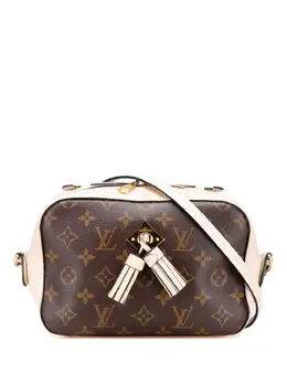 Louis Vuitton Pre-Owned: Коричневая сумка через плечо 