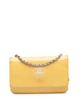 CHANEL Pre-Owned: Жёлтый кошелёк 
