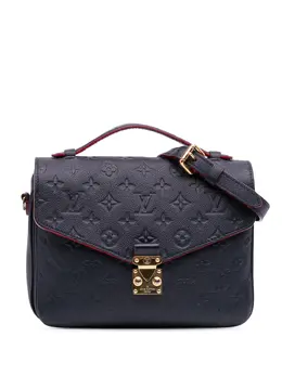 Louis Vuitton Pre-Owned: Голубая сумка 