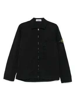 Stone Island: Чёрная рубашка 