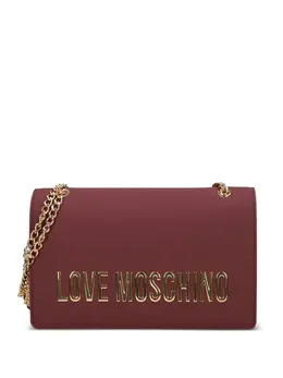 Love Moschino: Красная сумка через плечо 