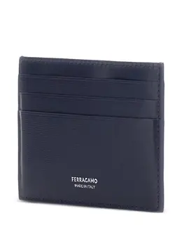 Ferragamo: Голубой картхолдер 