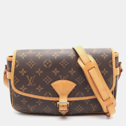 Louis Vuitton: Коричневая сумка 