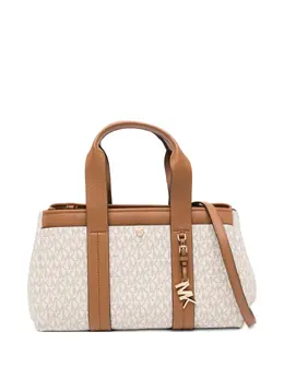Michael Kors: Белая сумка-шоппер 