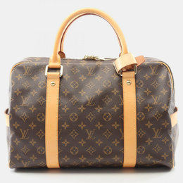 Louis Vuitton: Коричневая дорожная сумка 