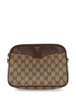 Gucci Pre-Owned: Коричневая сумка через плечо 