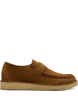 Clarks Originals: Коричневые туфли 