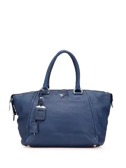 Prada Pre-Owned: Голубая сумка 