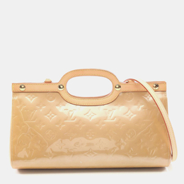 Louis Vuitton: Бежевая сумка 