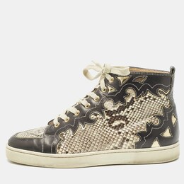 Christian Louboutin: Чёрные кроссовки 