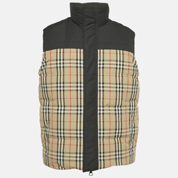 Burberry: Чёрный жилет 