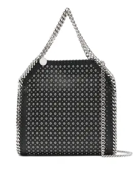 Stella McCartney: Чёрная сумка-шоппер  Falabella