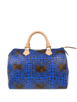 Louis Vuitton Pre-Owned: Голубая сумка 