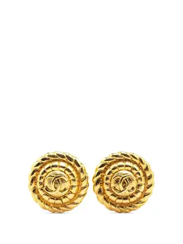 CHANEL Pre-Owned: Серьги 