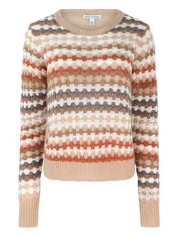 Autumn Cashmere: Свитер в полоску 