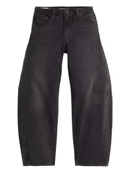 Levi's: Чёрные джинсы 