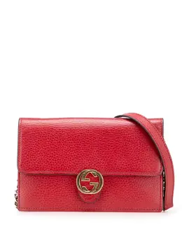 Gucci Pre-Owned: Красный кошелёк 