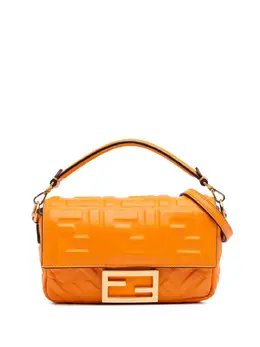 Fendi Pre-Owned: Оранжевая сумка 