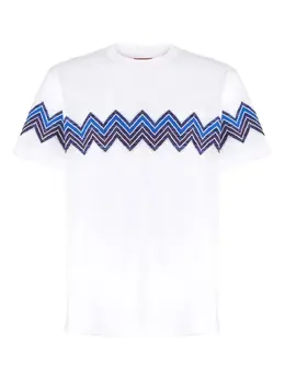 Missoni: Белая футболка 