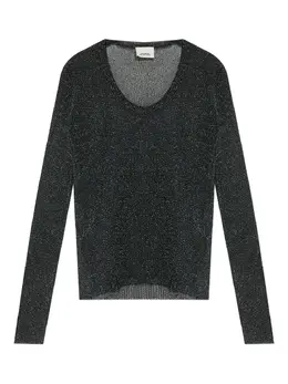 ISABEL MARANT: Чёрный топ 