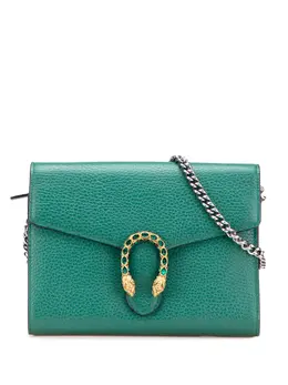 Gucci Pre-Owned: Зелёный кошелёк 