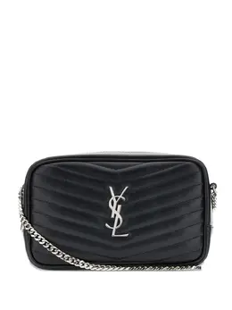Saint Laurent: Чёрная сумка  Lou