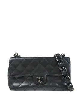 CHANEL Pre-Owned: Чёрная сумка 