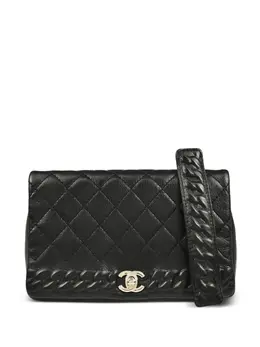 CHANEL Pre-Owned: Чёрная сумка 