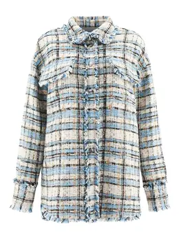 MSGM: Твидовая куртка 