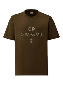 C.P. Company: Зелёная футболка 