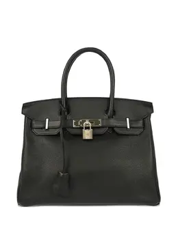 Hermès Pre-Owned: Чёрная сумка 