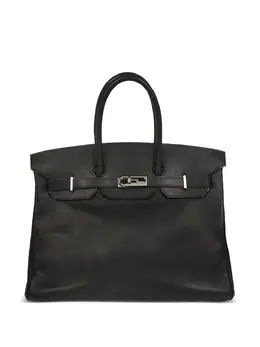 Hermès Pre-Owned: Чёрная сумка 