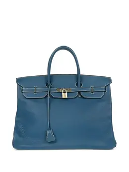 Hermès Pre-Owned: Голубая сумка 