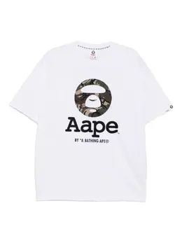 AAPE BY *A BATHING APE®: Короткая футболка 