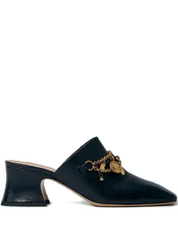 Chloé: Чёрные сабо 