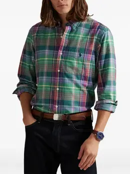 Polo Ralph Lauren: Зелёная рубашка 