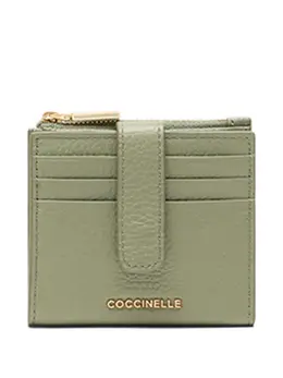 Coccinelle: Зелёный картхолдер 