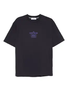 Stone Island: Хлопковая футболка 