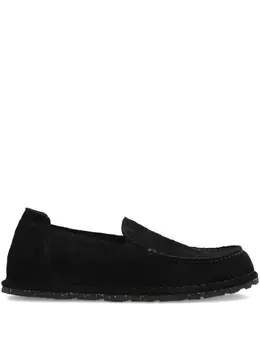 Birkenstock: Чёрные лоферы 