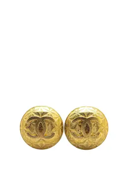 CHANEL Pre-Owned: Серьги 