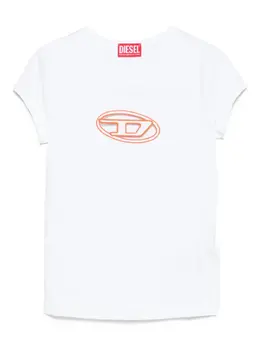 Diesel: Белая футболка 